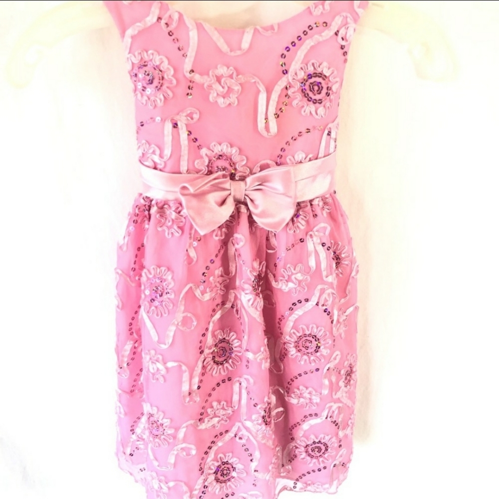 Rare Too! 3T Ribbon & Sequin Fancy Dress